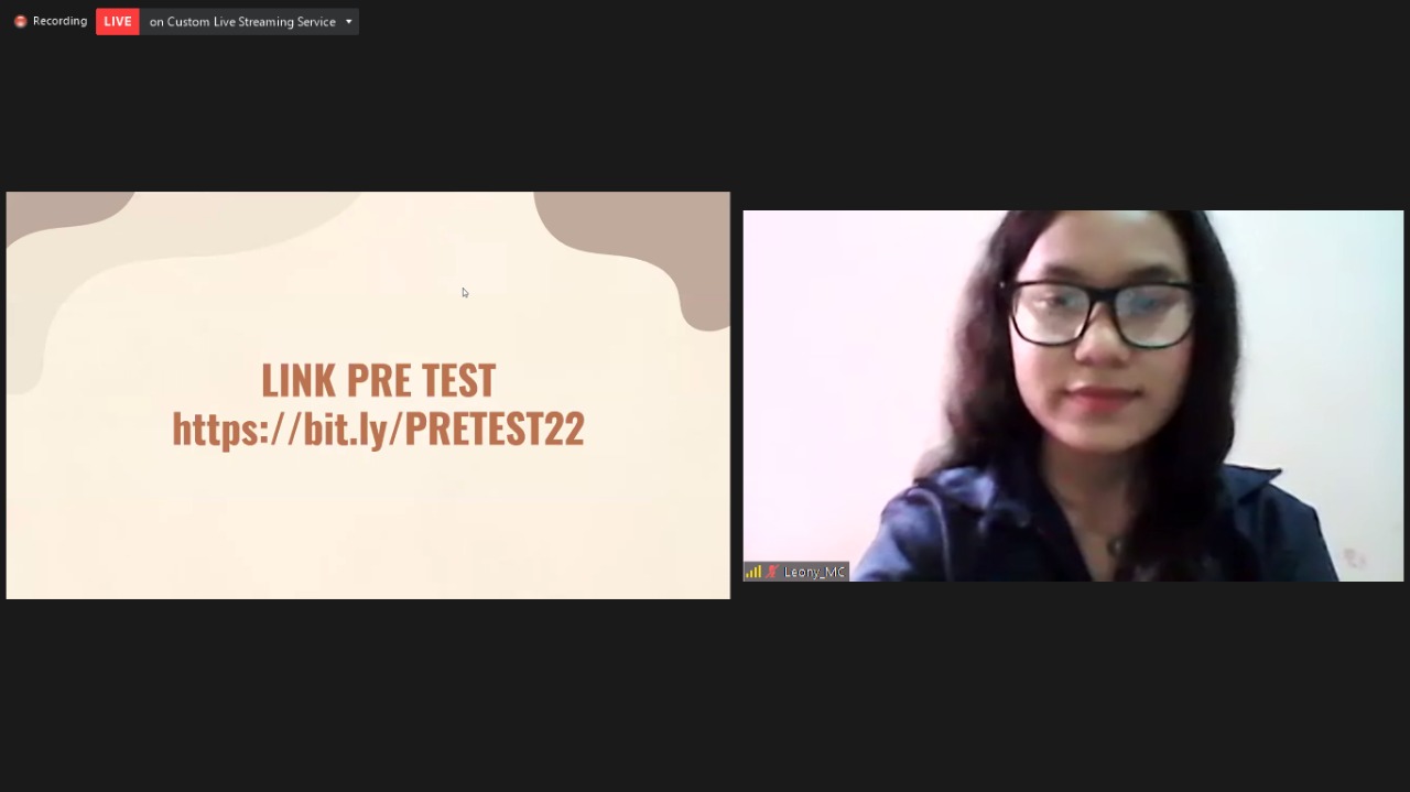 Pre Test oleh Perserta